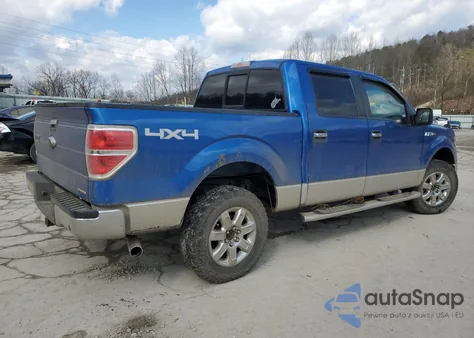 2014 Ford F150 Supercrew из США, поврежденный, VIN 1FTFW1EF2EFA42217